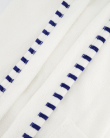 Cawö Home Bademäntel Damen Kapuze Breton 848 - Farbe: weiß - 600