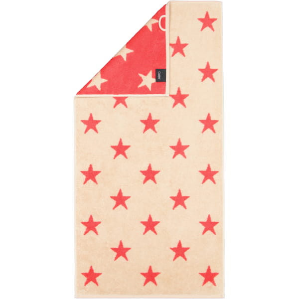 Cawö Handtücher NEW STARS Sterne groß 6260 - Farbe: beige/pink - 32