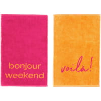 Cawö Gästetücher Postcard Towels Edition 100 - Farbe: voilà! - 06 - 30x50 cm