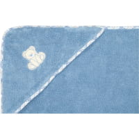 Vossen Kapuzentücher Teddy - Farbe: dusty blue - 4695 - 100x100 cm