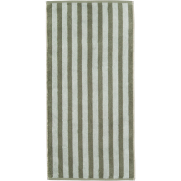 Cawö Handtücher Reverse Wendestreifen 6200 - Farbe: eukalyptus - 44 - Gästetuch 30x50 cm