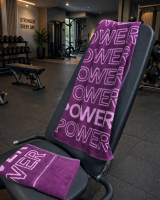 Cawö Fitness-Handtücher POWER 6293 - Farbe: purple - 88 - 50x130 cm