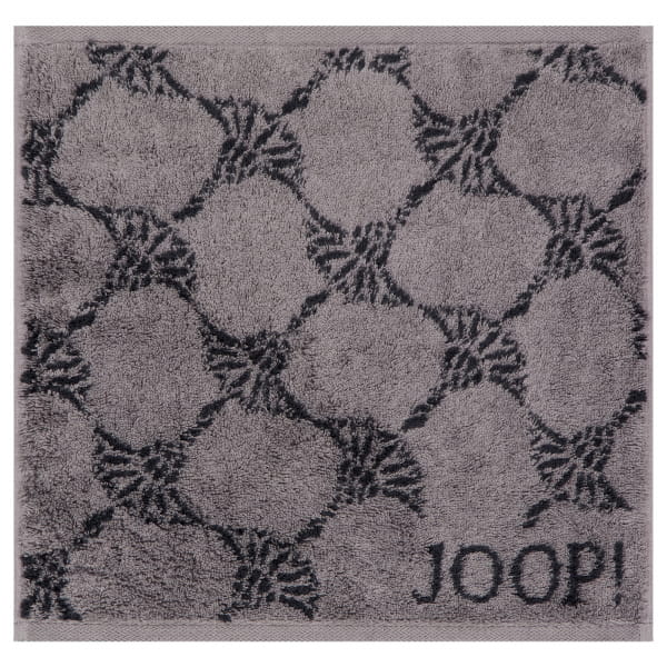 JOOP! Handtücher New Classic Cornflower 1721 - Farbe: Basalt - 79 - Seiflappen 30x30 cm