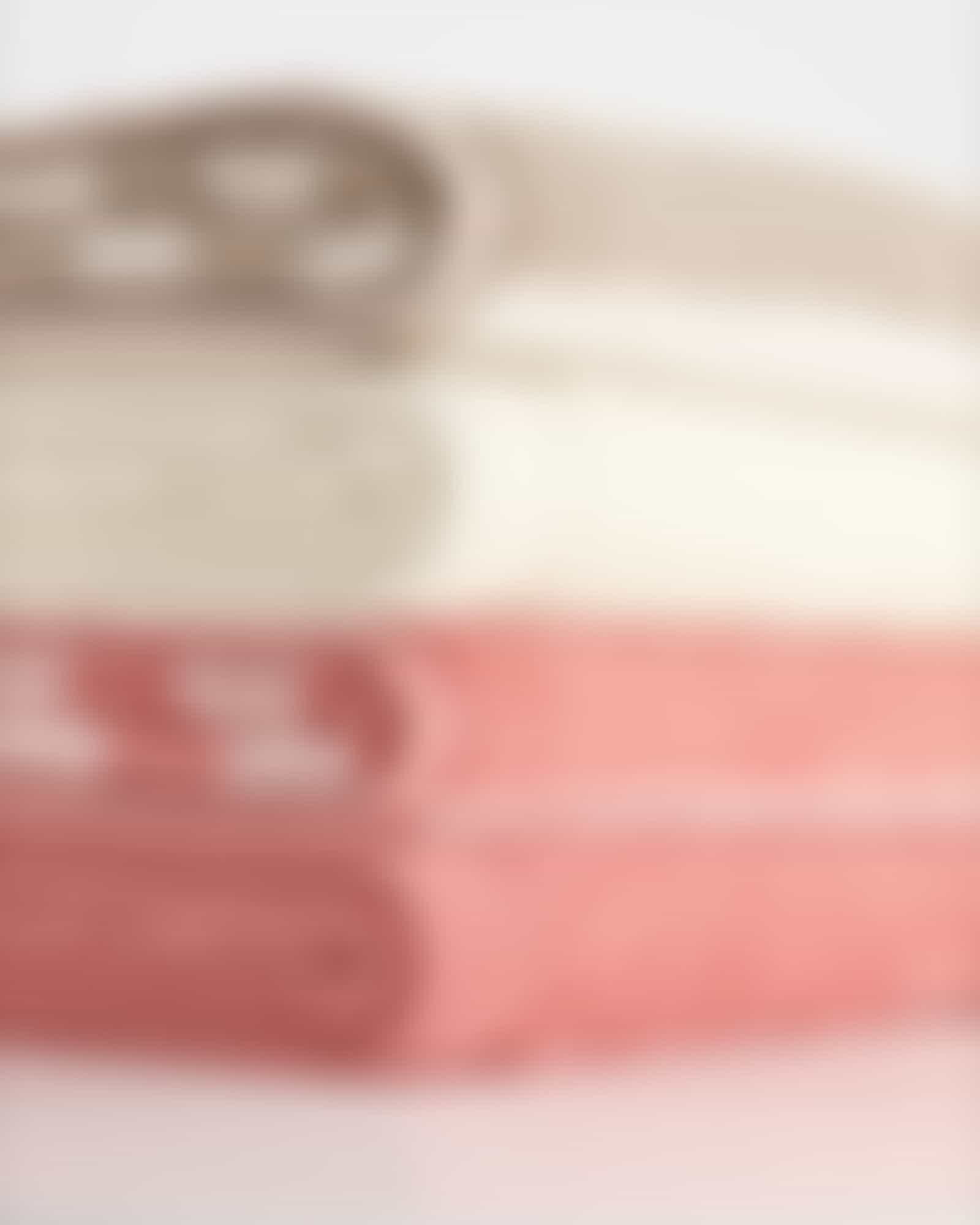 Cawö Handtücher Reverse Wendestreifen 6200 - Farbe: rouge - 22 - Gästetuch 30x50 cm