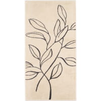 Cawö Handtücher Atelier Floral 6239 - Farbe: beige - 37 - Duschtuch 70x140 cm