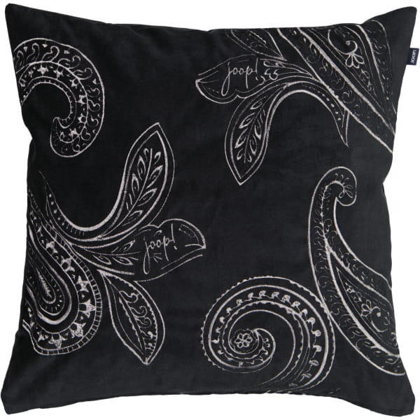 JOOP! Kissenhüllen Paisley - Farbe: Schwarz - 002 - 50x50 cm günstig online kaufen