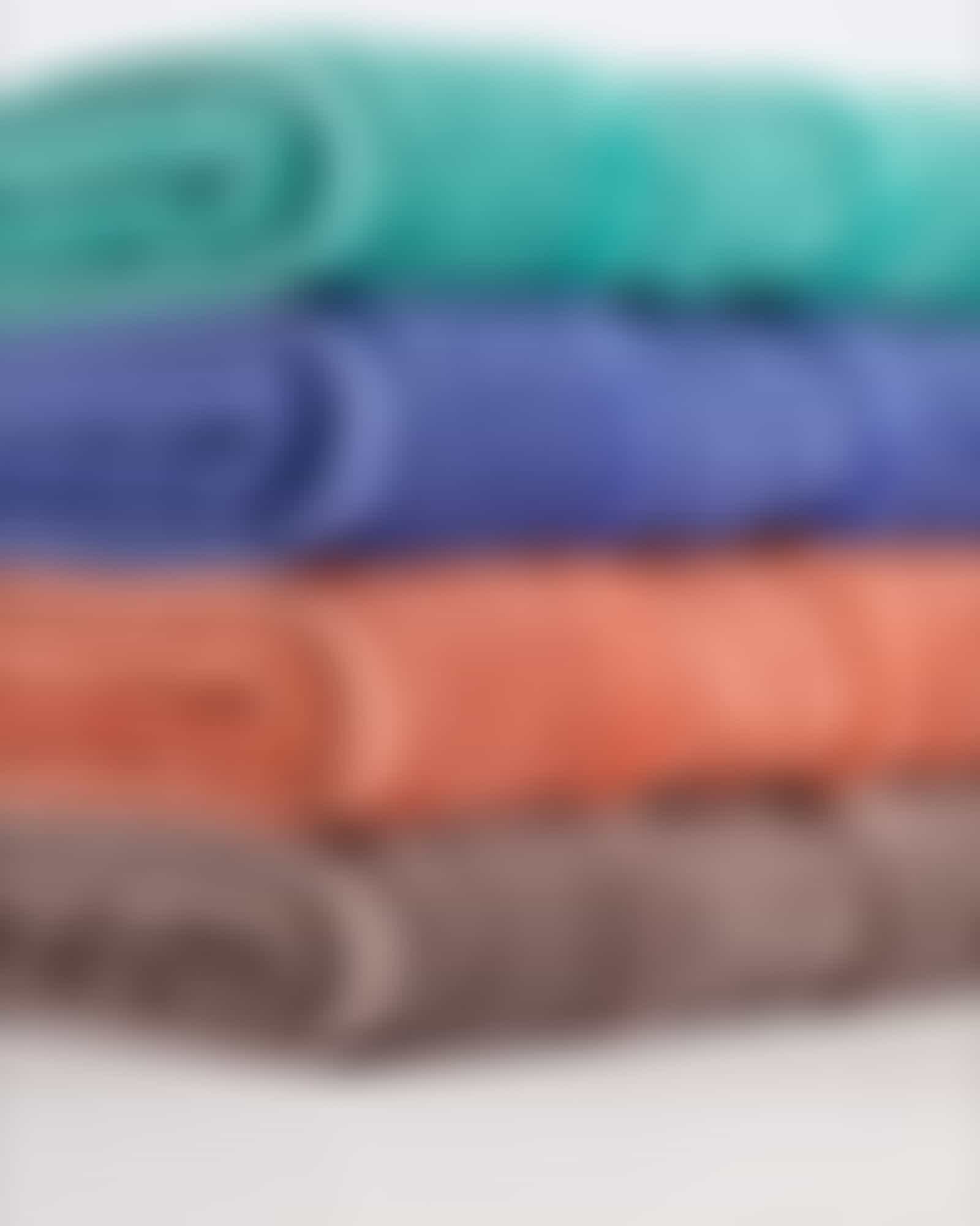 Cawö Handtücher Noblesse Uni 1001 - Farbe: walnuss - 348 - Handtuch 50x100 cm