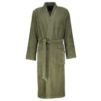 Cawö Bademäntel Herren Kimono Cord-Optik 6540 - Farbe: field - 453