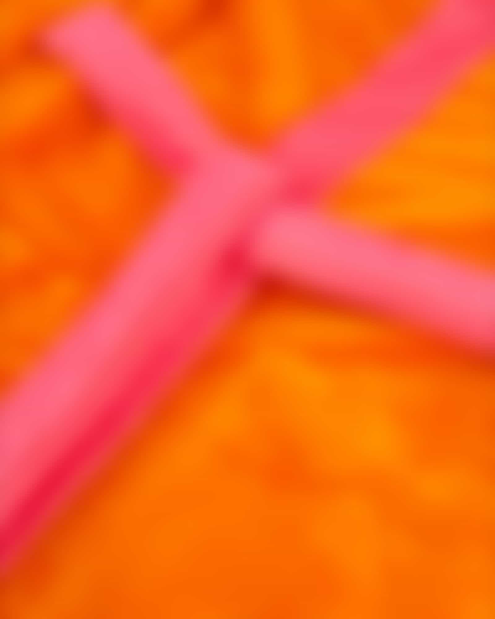 Vossen Bademäntel unisex Kapuze Poppy - Farbe: electric orange/prim rose - 0033 Detailbild 3