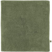 Rhomtuft - Badteppich Pur - Farbe: olive - 404 - 60x100 cm
