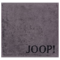 JOOP! Handtücher New Classic Doubleface 1720 - Farbe: Basalt - 79 - Seiflappen 30x30 cm