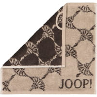 JOOP! Handtücher Classic Cornflower 1611 - Farbe: mocca - 39 - Waschhandschuh 16x22 cm