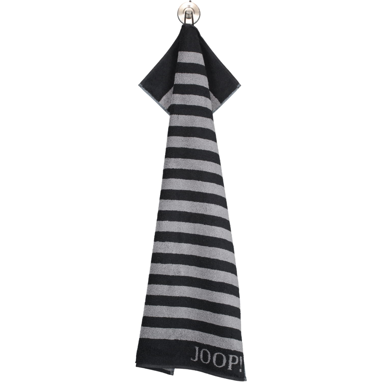 JOOP! Classic - Stripes 1610 | cm Farbe: | Handtücher Marken | 90 - Duschtuch 80x150 - JOOP! JOOP! Schwarz 