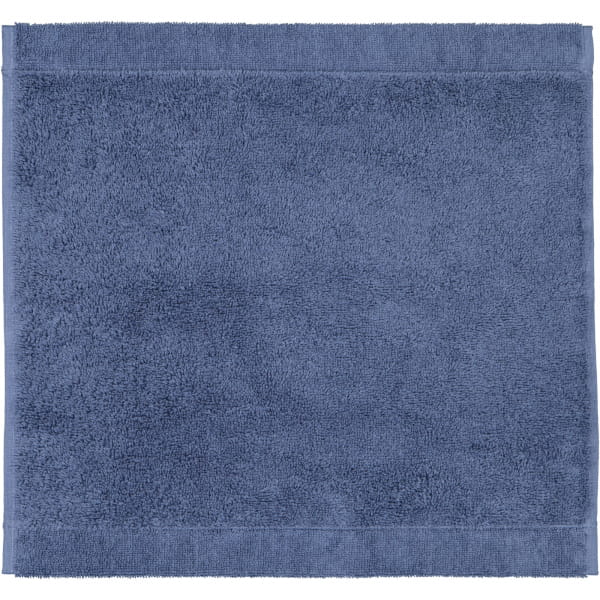 Cawö Handtücher Life Style Uni 7007 - Farbe: nachtblau - 111 - Seiflappen 30x30 cm