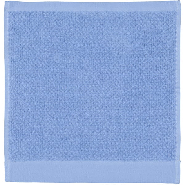 Rhomtuft - Handtücher Baronesse - Farbe: aqua - 78 - Seiflappen 30x30 cm
