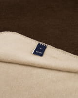 JOOP! Wohndecken Uni-Doubleface - Farbe: Mokka-Taupe - 150x200 cm