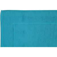 Möve - Badteppich Superwuschel mit Logo - Farbe: turquoise - 194 (1-0300/8126) - 60x130 cm