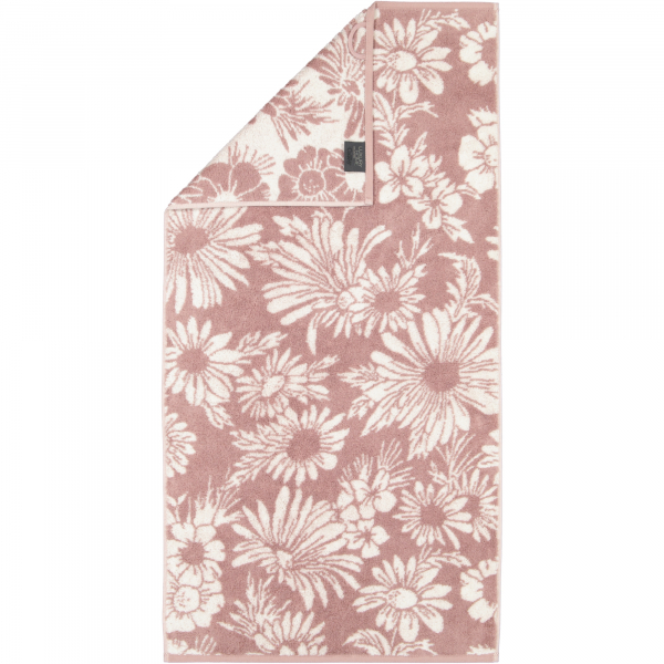 Cawö Handtücher Luxury Home Two-Tone Edition Floral 638 - Farbe: magnolie - 83