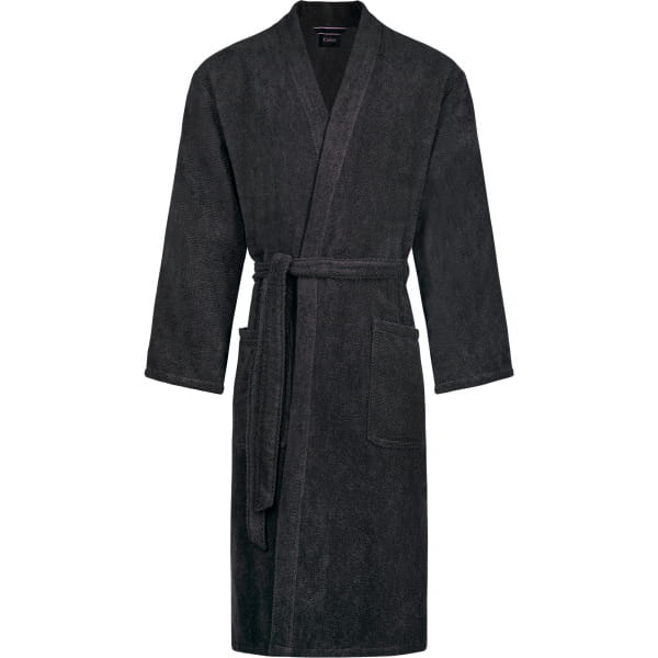 Cawö Bademäntel Herren Kimono Pure 5622 - Farbe: basalt - 740