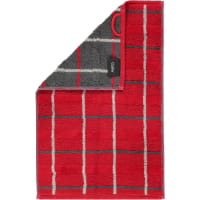 Cawö - Noblesse Square 1079 - Farbe: rot - 27 Seiflappen 30x30 cm