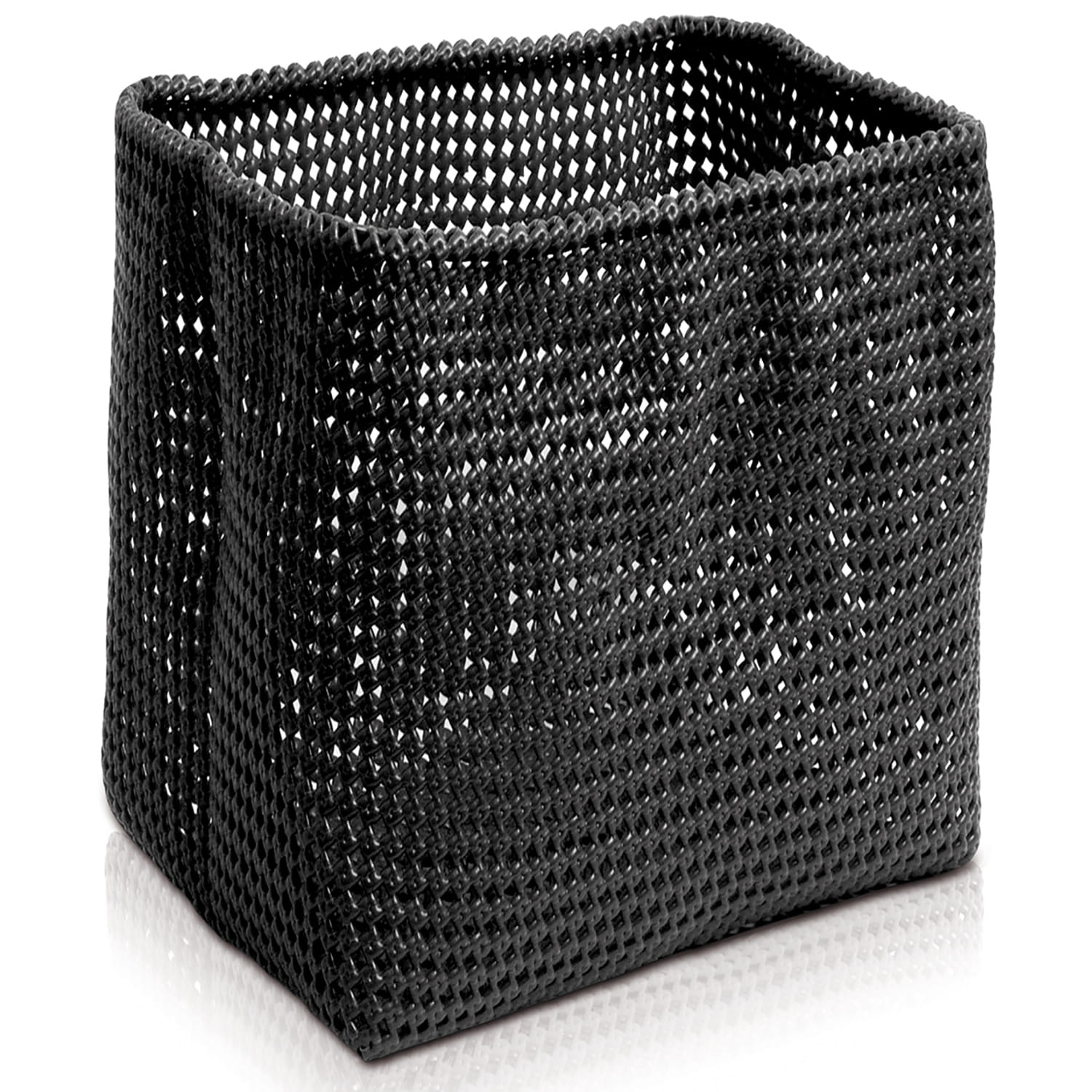Möve Tube Korb quadratisch - formbar - Farbe: black - 199 (4-0422) - 15 x  15 x 15 cm | Möve Bad Accessoires | Möve | Marken