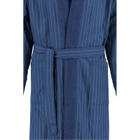 bugatti Herren Bademantel Kimono Jacopo - Farbe: marine blau - 001 S