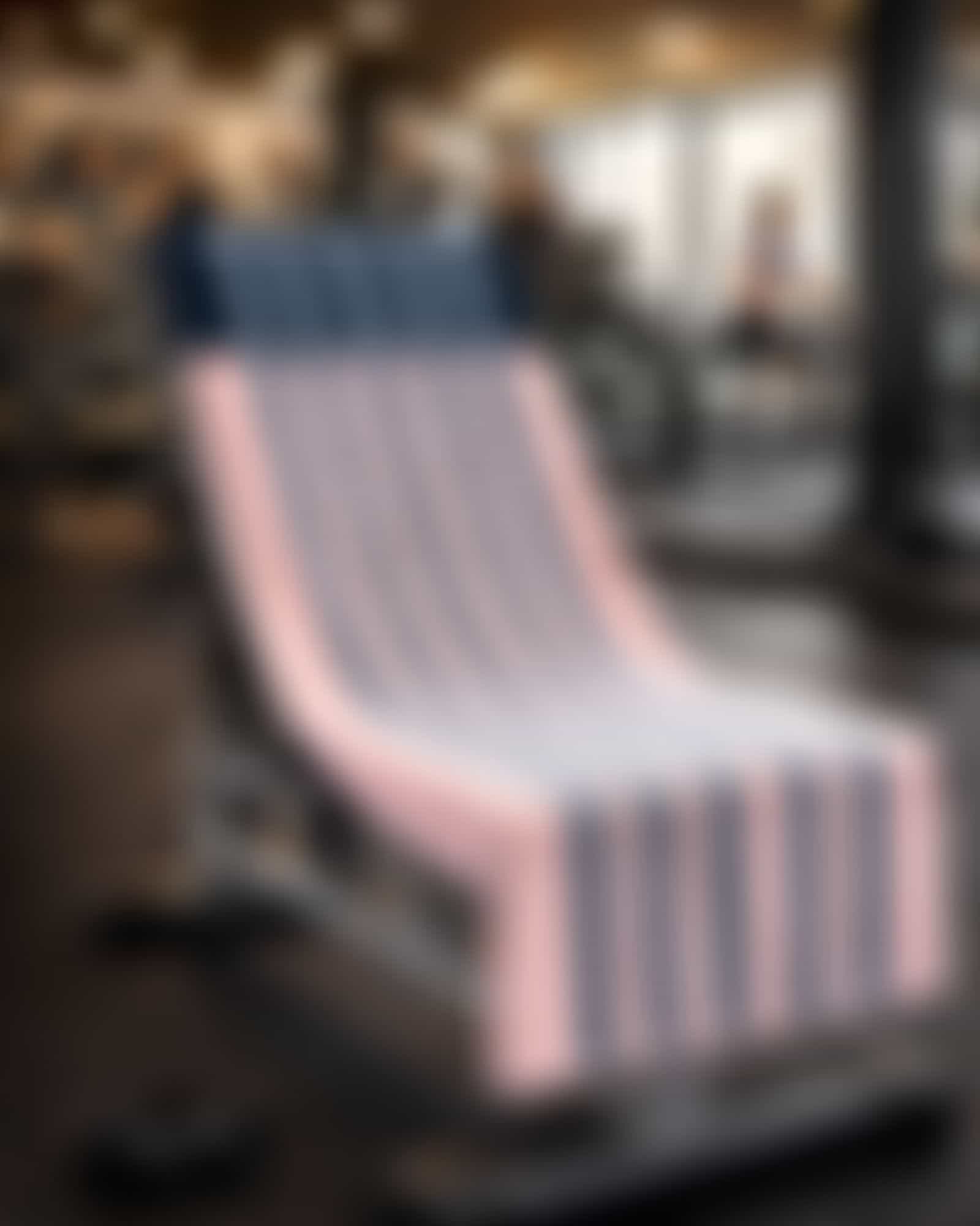 Cawö Fitness-Handtücher LEO STRIPE 6291 - Farbe: powder blue - 12 - 50x130 cm Detailbild 1