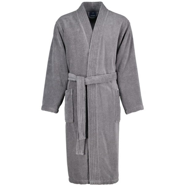 JOOP! Herren Bademantel - Kimono 1647 - Farbe: Anthrazit - 767 - XL günstig online kaufen