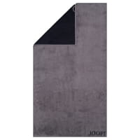 JOOP! Handtücher New Classic Doubleface 1720 - Farbe: Basalt - 79 - Seiflappen 30x30 cm