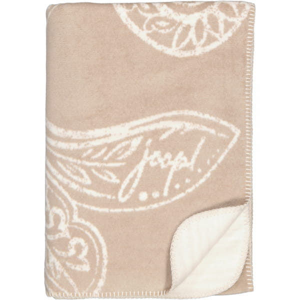 JOOP! Wohndecken Paisley - Farbe: Taupe - 150x200 cm
