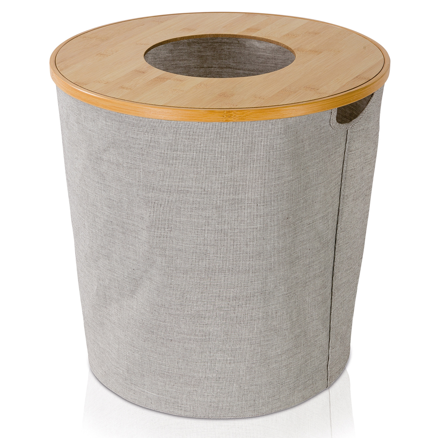 Möve Bamboo Wäschekorb - Farbe: wood - 071 (4-4239) - 45 x 45 cm | Möve Bad  Accessoires | Möve | Marken