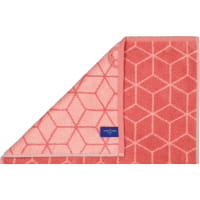 Villeroy &amp; Boch Handtücher Coordinates Carré 2557 - Farbe: coral - 22 - Handtuch 50x100 cm