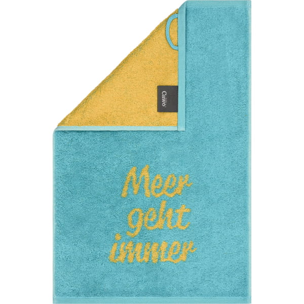 Cawö Gästetücher Postcard Towels Edition 100 - Farbe: Meer geht immer - 07 - 30x50 cm