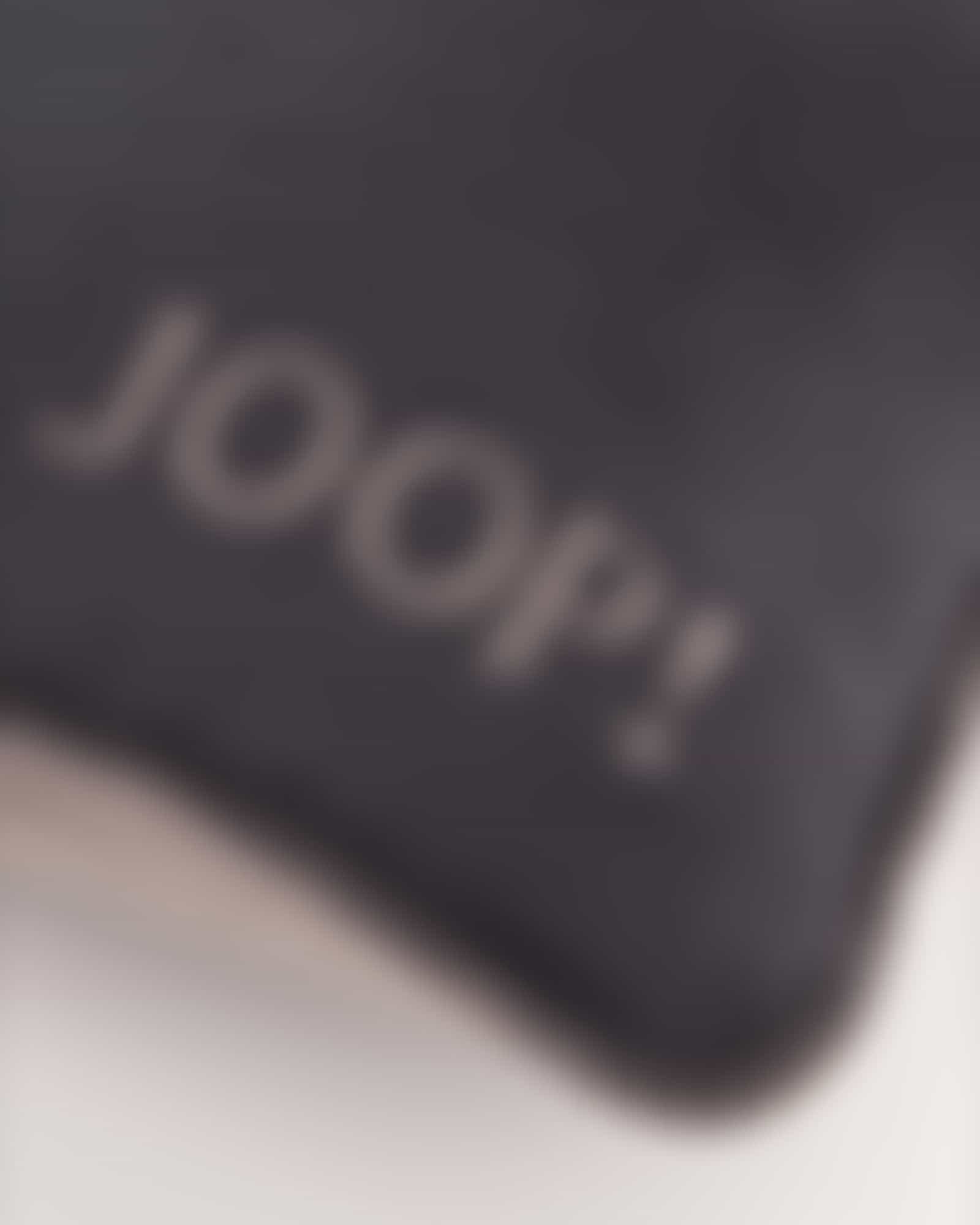 JOOP! Kissenhülle Uni-Doubleface - Größe: 50x50 cm - Farbe: Anthrazit-Taupe