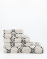 JOOP! Handtücher New Classic Cornflower 1721 - Farbe: Platin - 77 - Seiflappen 30x30 cm