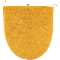 Rhomtuft - Badteppiche Prestige - Farbe: gold - 348 Toilettenvorlage mit Ausschnitt 60x60 cm