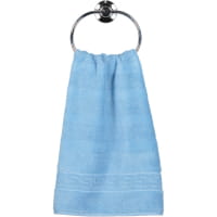 Cawö - Noblesse Uni 1001 - Farbe: 188 - mittelblau - Handtuch 50x100 cm