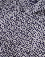 Möve unisex Kapuze Brooklyn Fischgrat - Farbe: nature/deep sea - 042 - XS Möve unisex Kapuze Brooklyn Fischgrat - Farbe: nature/deep sea - 042 - XS