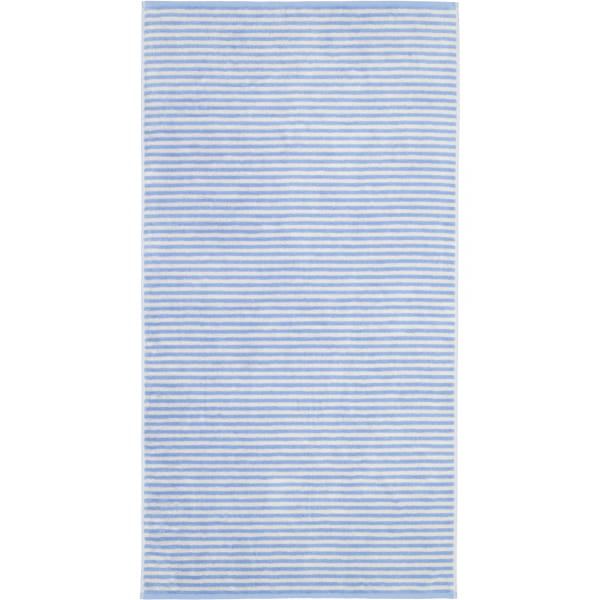 Cawö - Campus Ringel 955 - Farbe: sky - 10 - Duschtuch 70x140 cm