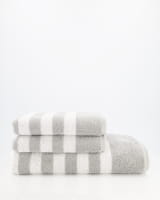 JOOP! Classic - Stripes 1610 - Farbe: Silber - 76 - Handtuch 50x100 cm