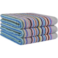 Cawö Handtücher Remake Streifen 2022 - Farbe: platin-multicolor - 19 - Duschtuch 70x140 cm
