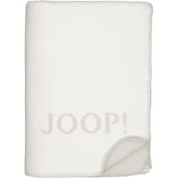 JOOP! Wohndecken Uni-Doubleface - Farbe: Natur-Taupe - 150x200 cm