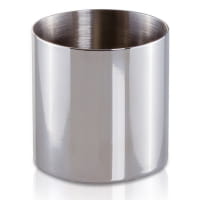 Möve - Steel Deco - Zahnbürstenhalter - Edelstahl - Farbe: silber - 829 (4-4042) - 8 x 8 cm