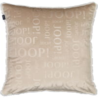 JOOP! Kissenhülle Glam - Größe: 45x45 cm - Farbe: Natur - 030