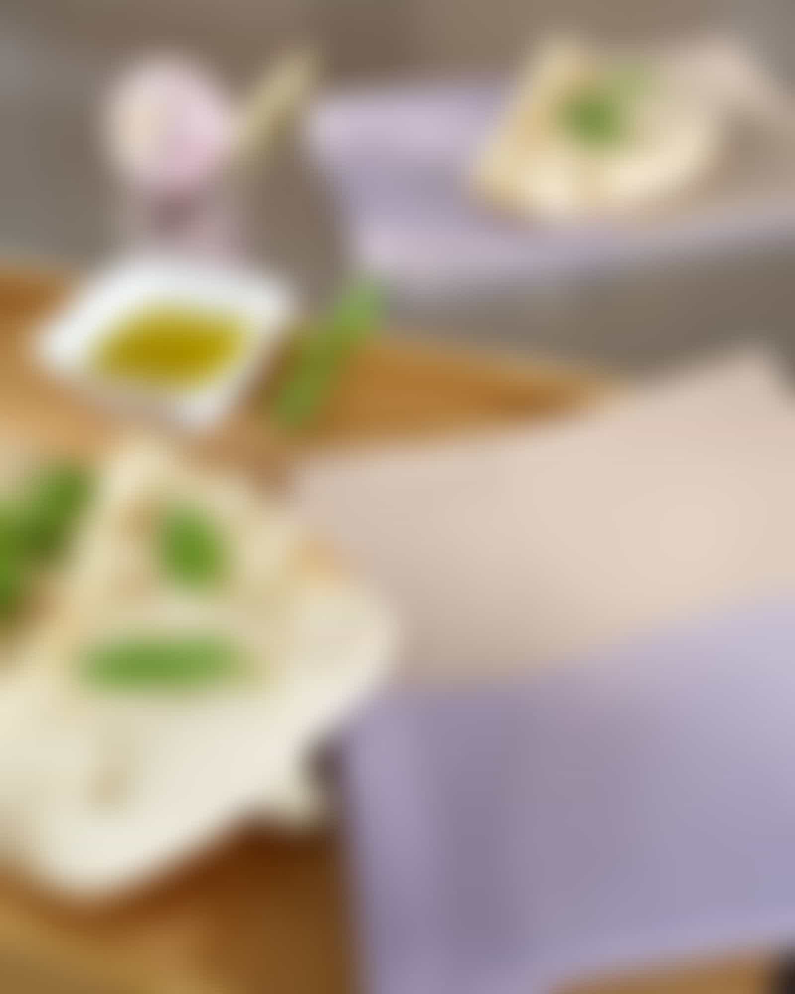 Cawö Home Geschirrtücher Cuisine Duo 535 - Farbe: lavendel/leinen - 83 - 50x70 cm Detailbild 1