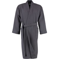 Möve Bademantel Kimono Homewear - Farbe: graphit - 843 (2-7612/0663) - M