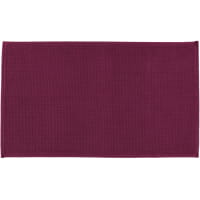 Rhomtuft - Badematte Plain - Farbe: berry - 237 50x70 cm