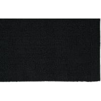 Rhomtuft - Badteppich Pur - Farbe: schwarz - 15 - 60x100 cm