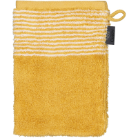 Cawö Handtücher Luxury Home Two-Tone 590 - Farbe: gold - 53 - Waschhandschuh 16x22 cm