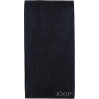 JOOP! Classic - Doubleface 1600 - Farbe: Schwarz - 90 - Handtuch 50x100 cm